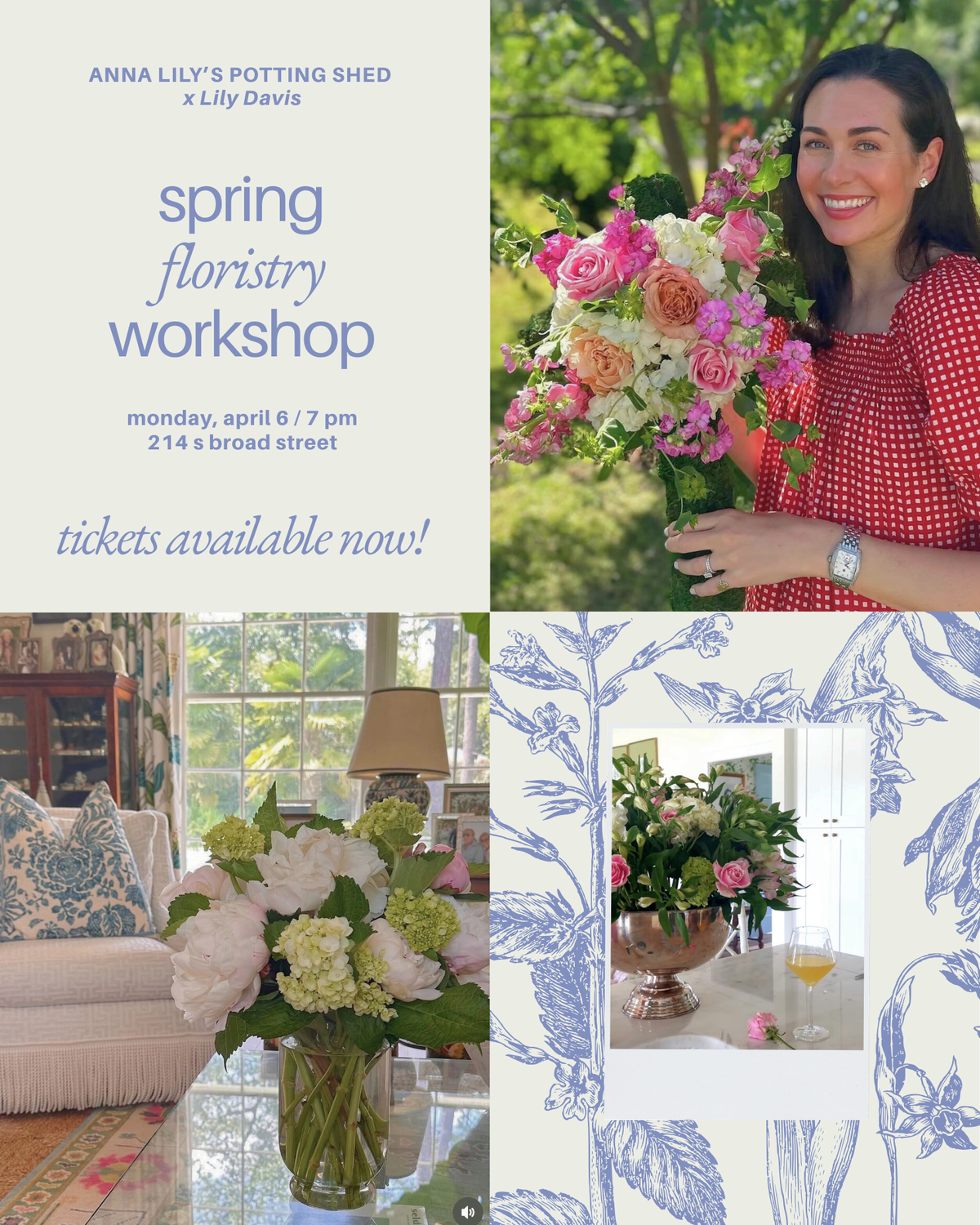 Spring Floristry Workshop